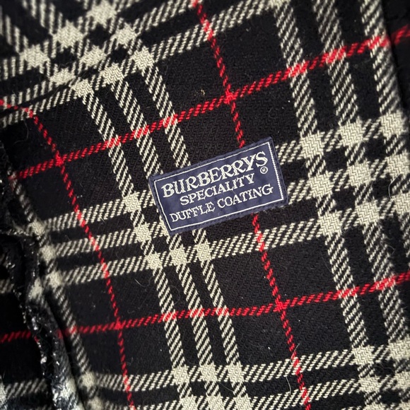 Vintage Burberry Men’s Wool Duffle Coat Sold As Is READ DESCRIPTION - Picture 8 of 12